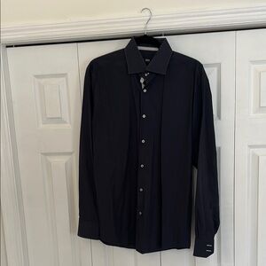 Boss Black Dress Shirt Classic Button-Down
